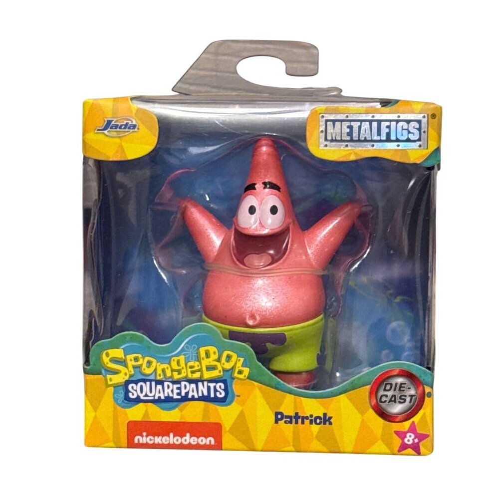 SpongeBob SquarePants Nickelodeon‎ Patrick Metalfigs Die-Cast Collectible Figure